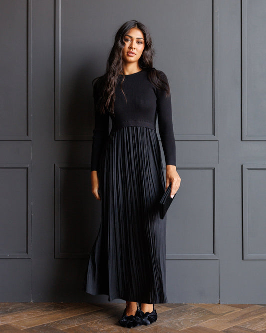 Downeast Soho Satin Dress in a stylish, flowing satin fabric, featuring a sleeveless design and elegant fit.