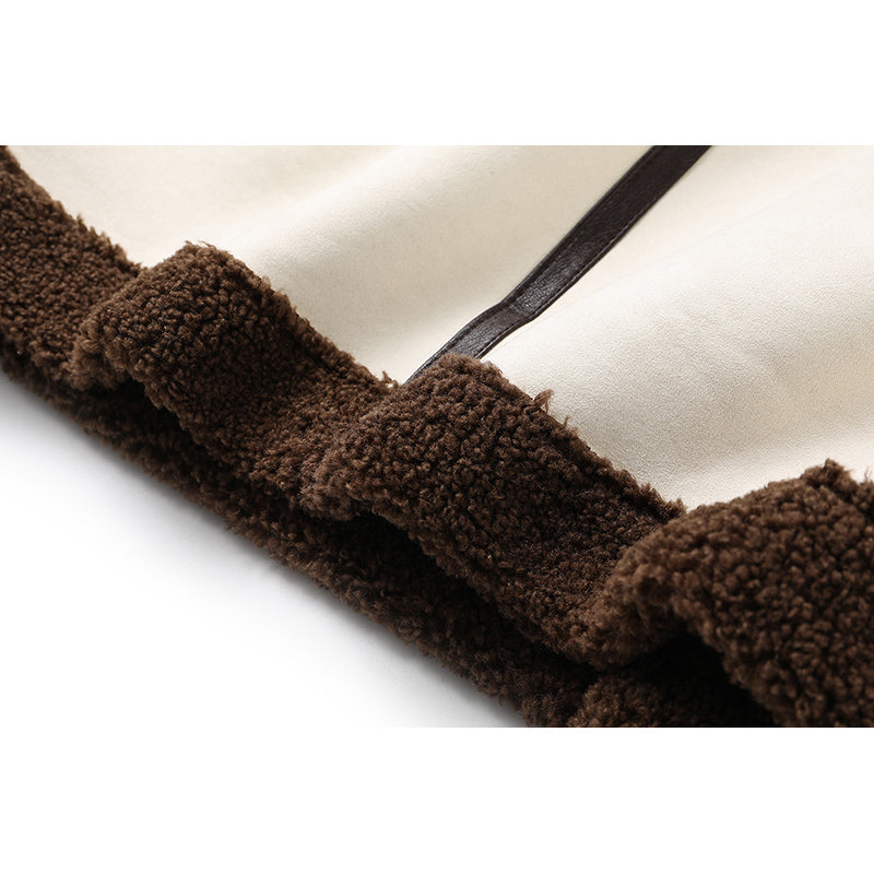Women's autumn and winter fur coat in a classic design