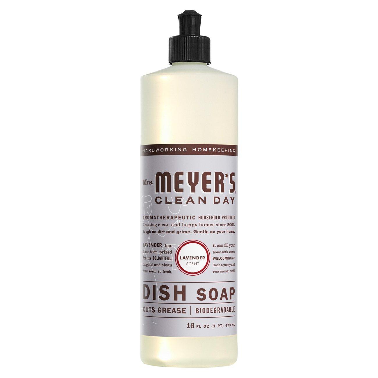 Mrs. Meyer's Clean Day Lavender Scent Liquid Dish Soap - 16 Fl Oz