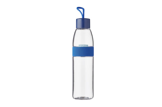 Vivid blue Mepal Water Bottle Ellipse, 700ml reusable leak-proof bottle suitable for carbonated drinks, BPA-free.