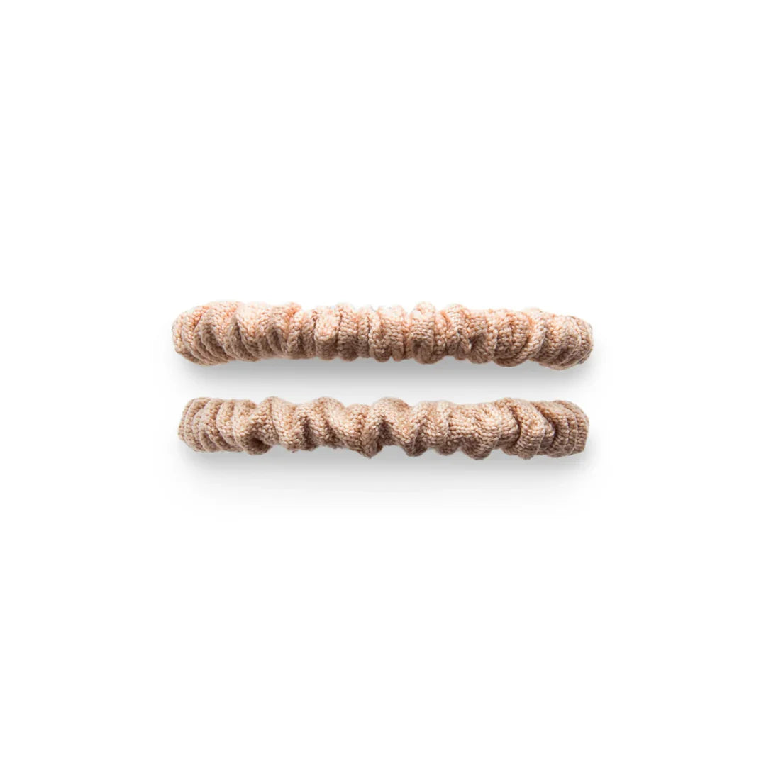 Smoothies Mini Scrunchie Pony-Beige