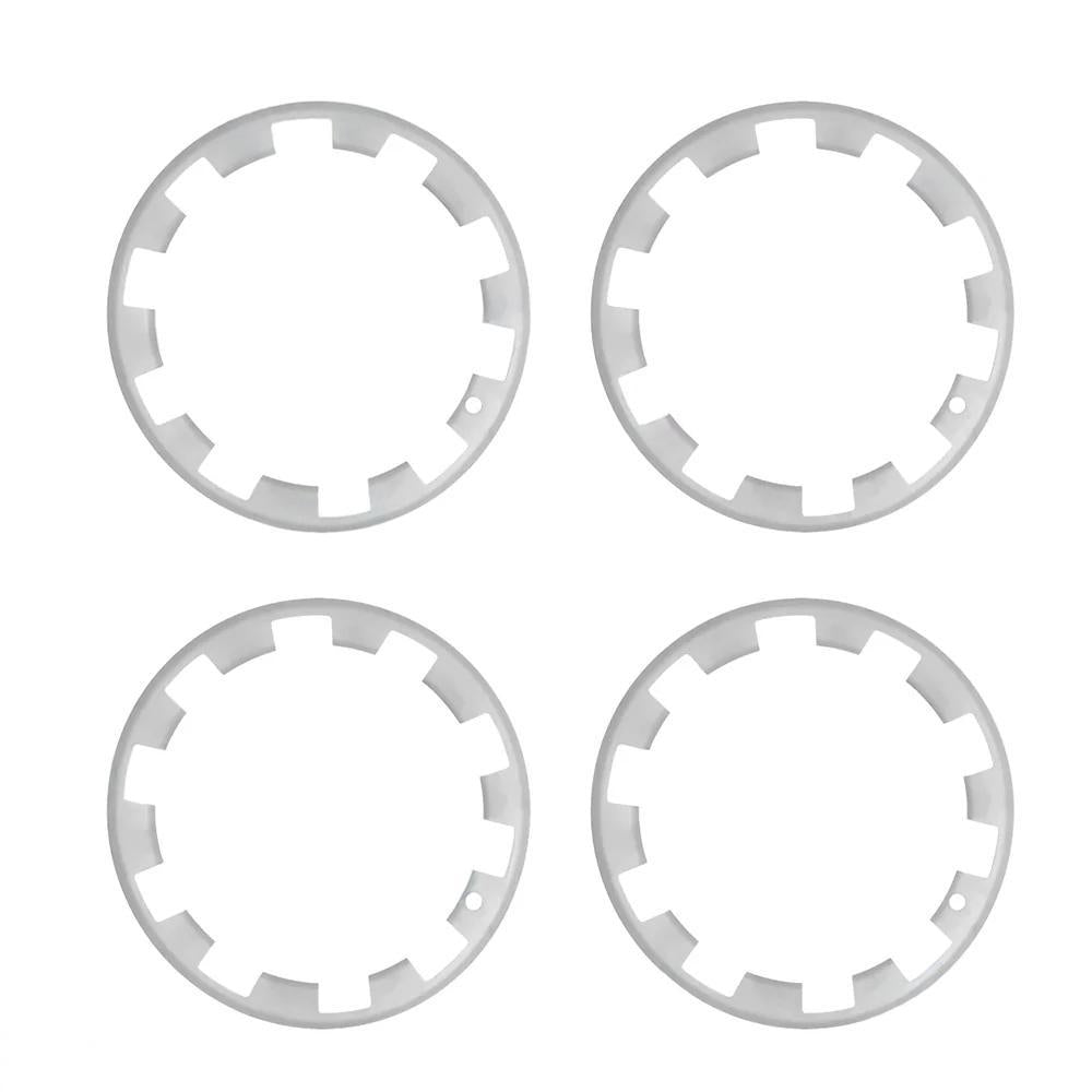 Set of four 20-inch Tesla Model Y Juniper wheel rim protectors, compatible with Tesla Model Y wheel covers.