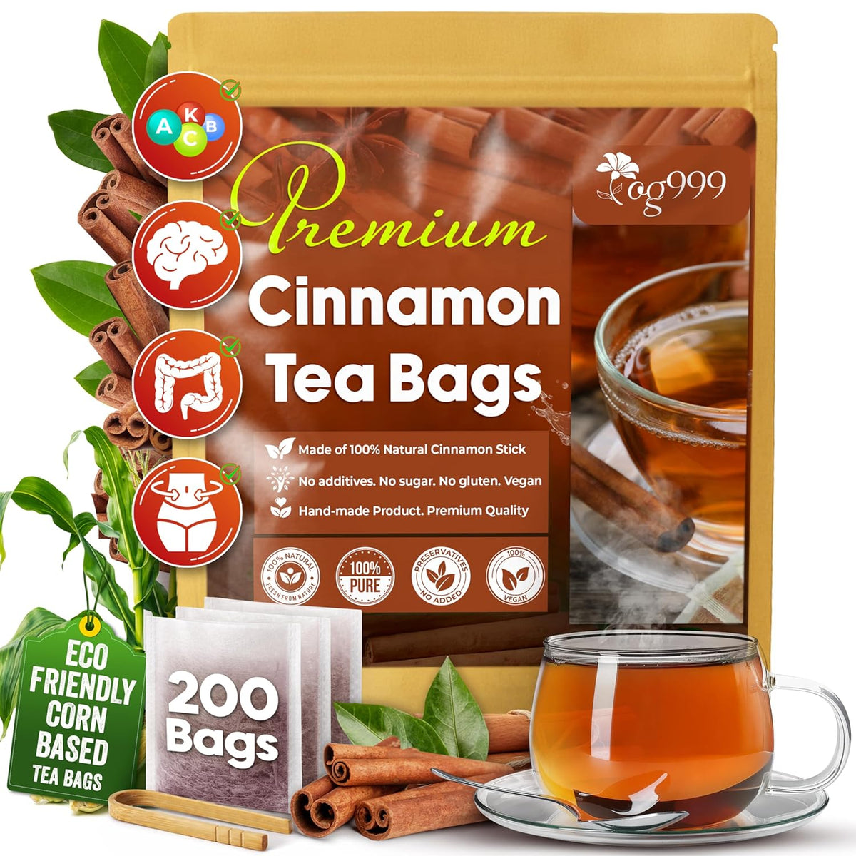 Pure Cinnamon Tea Bags