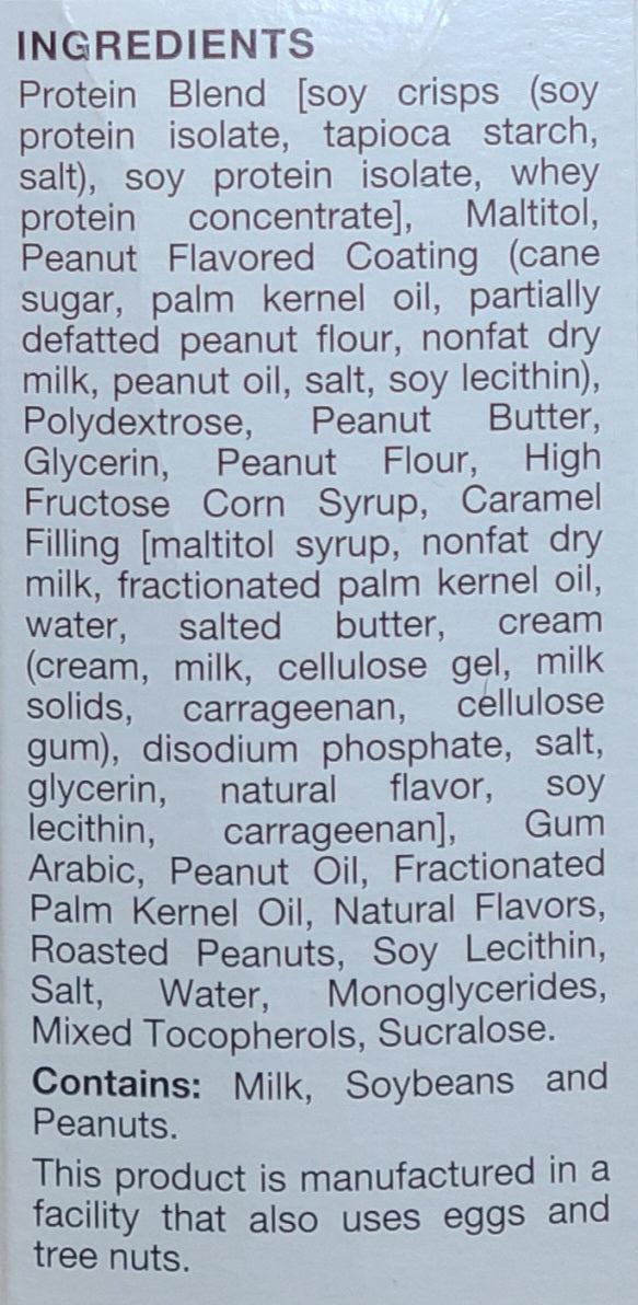 AmBari Nutrition Peanut Surprise Bar, a protein bar with peanut flavor, displayed on a plain background.