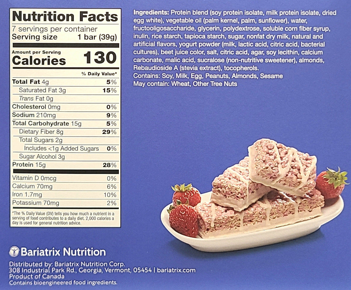 AmBari Nutrition Fluffy Berry Bar, a protein bar with berry flavor and soft, fluffy texture, shown in the image.