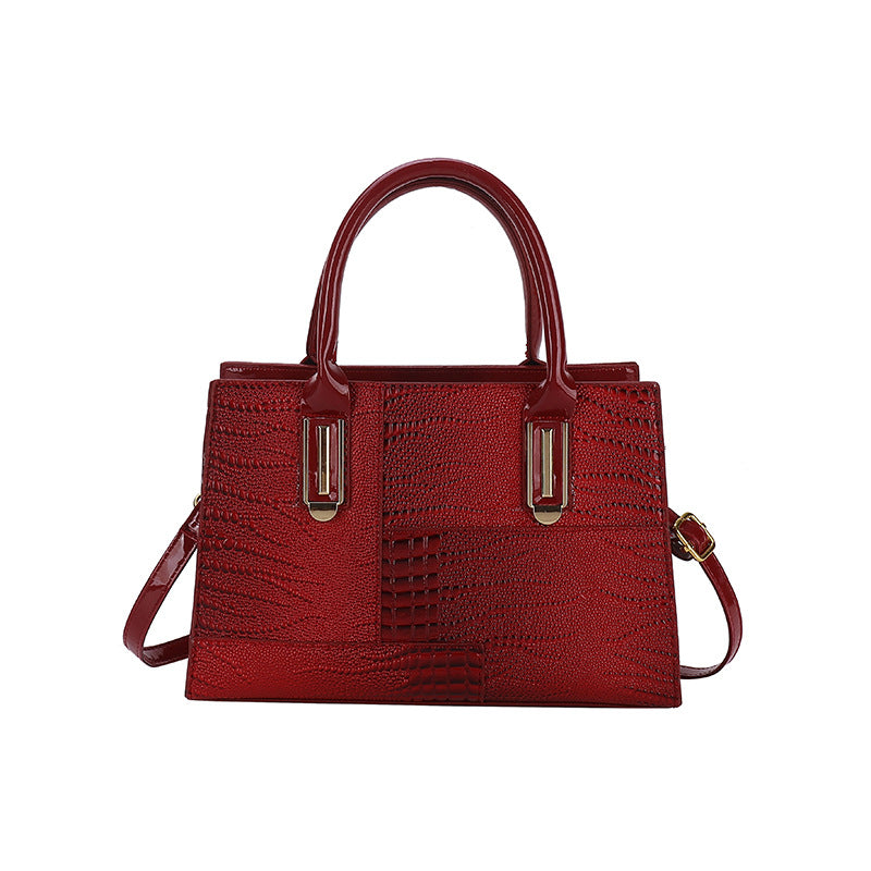 Fashionable Women's Crocodile Pattern Crossbody Bags