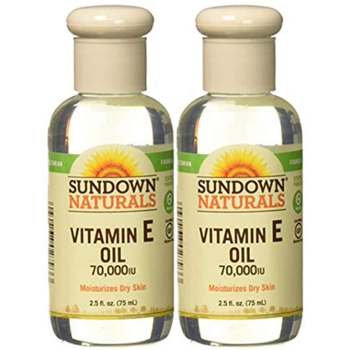 Sundown Naturals Pure Vitamin E Oil, 70000 IU 2.5 Fl Oz