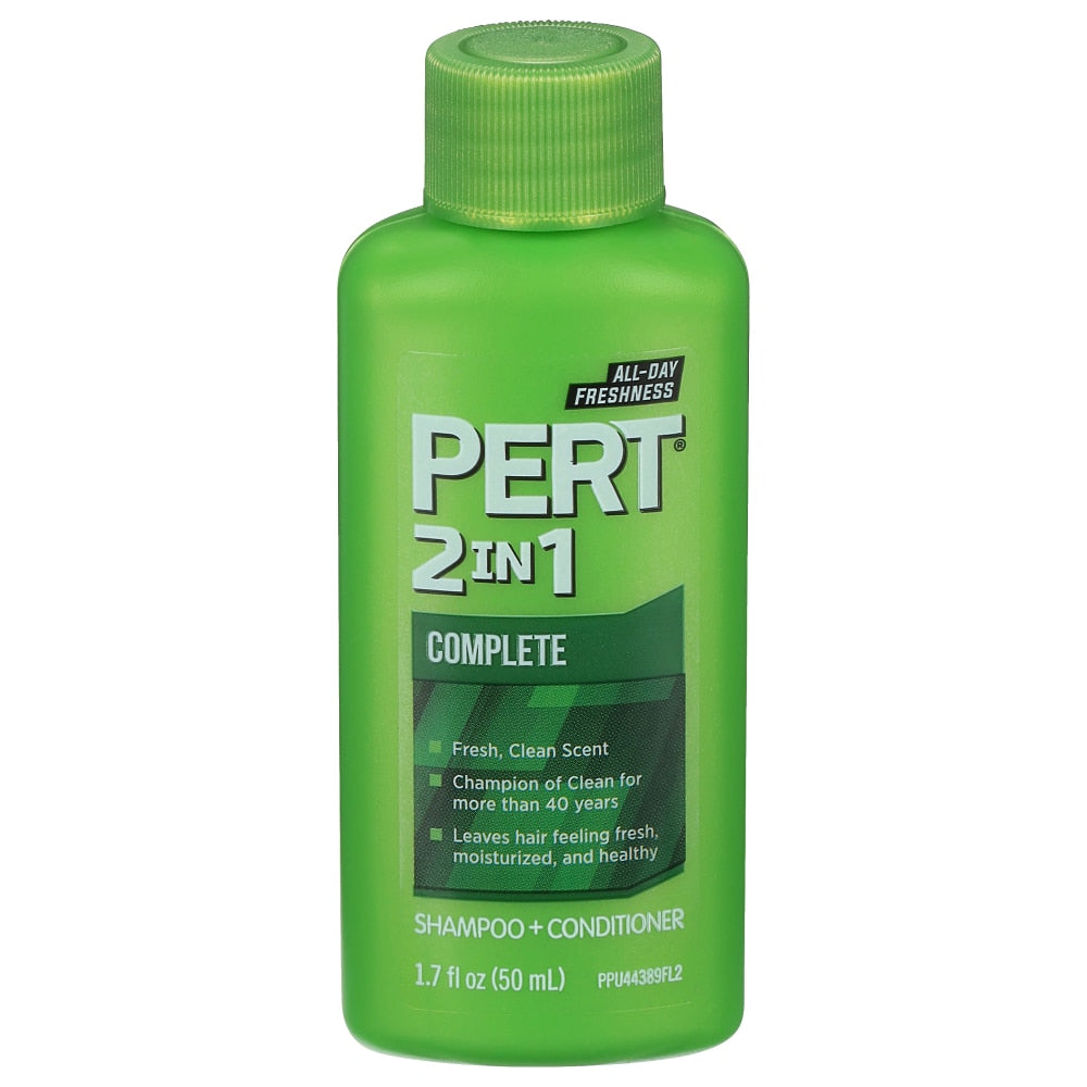 Pert Shampoo & Conditioner, 2 In 1, Classic Clean 1.7 Fl Oz