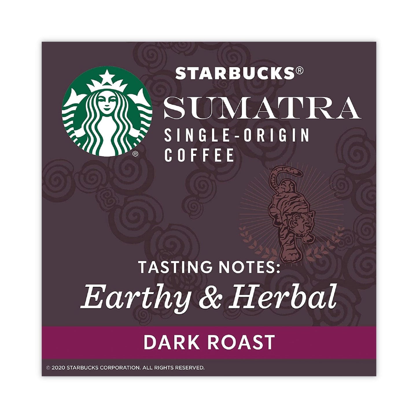 Starbucks Sumatra coffee K-Cups by 2xSavings, Sumatran flavor, compatible with K-Cup brewers, 96-pack box