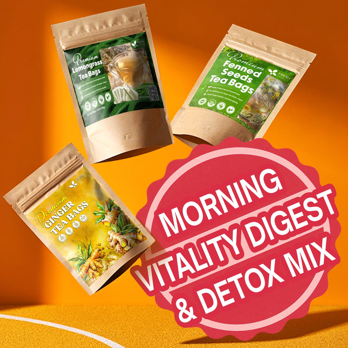 Morning Vitality Tea Bundle