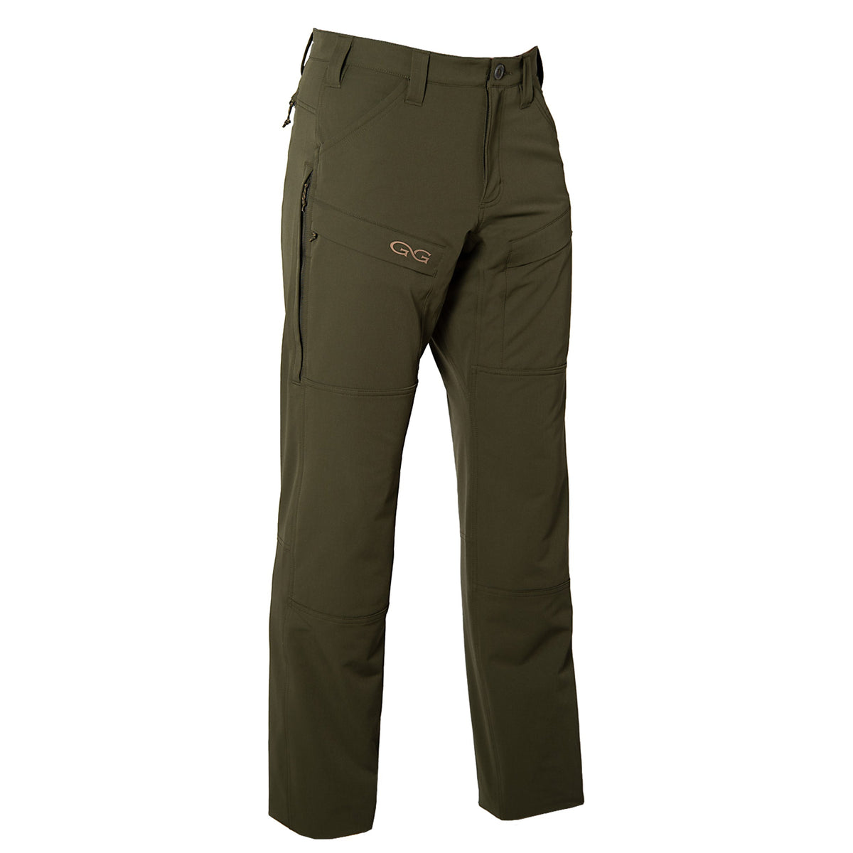 GameGuard Agave Guía Grande™ Hunting Pants shown with durable fabric and adjustable waistband for outdoor hunting activities.
