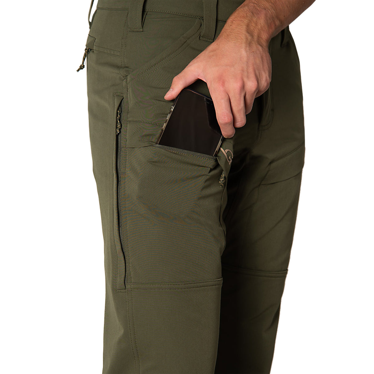 GameGuard Agave Guía Grande™ hunting pants shown with durable fabric and functional design for outdoor hunting activities.