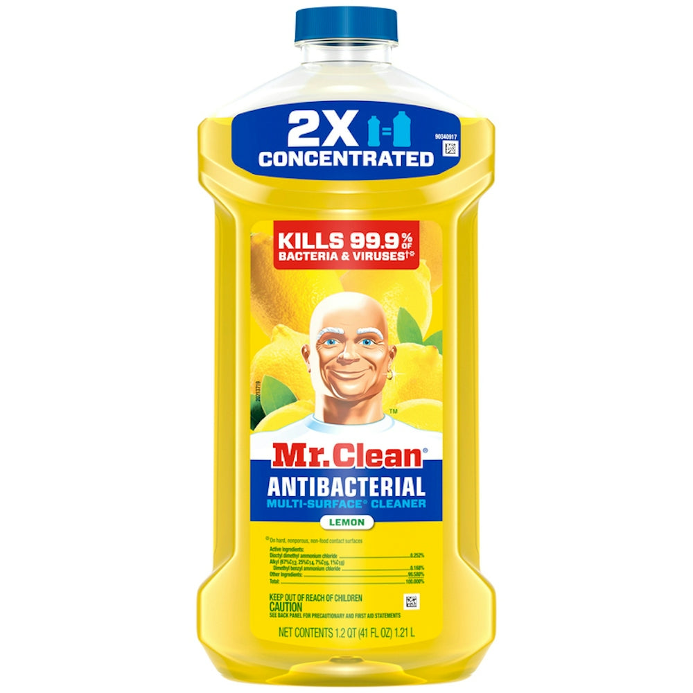 Mr. Clean Antibacterial Lemon Multi Surface Cleaner 41 Fl Oz