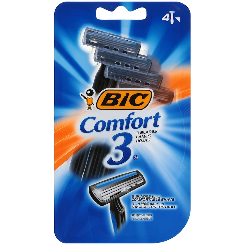 BiC Bi C Comfort 3 3 Blades Razors