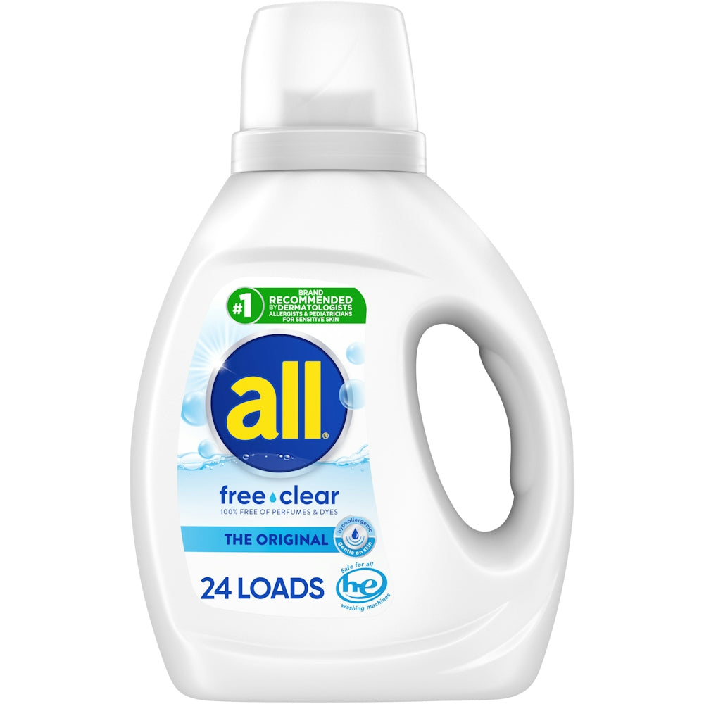 all Free Clear The Original Detergent, 24 Loads, 36 Fl Oz