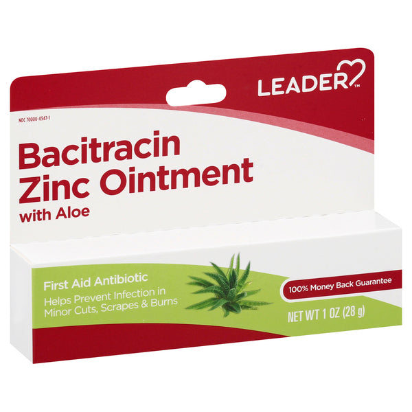 LEADER™ Bacitracin Zinc 500 U/g Ointment, 1 oz