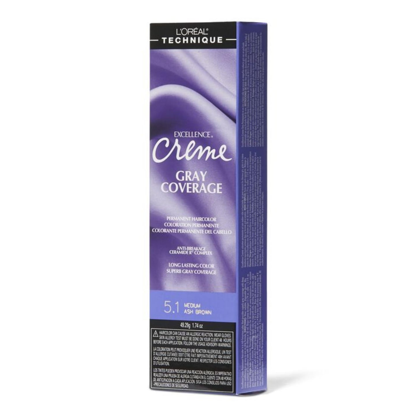 L'Oreal Excellence Creme Hair Color 5.1, Medium Ash Brown, 1.74 Oz
