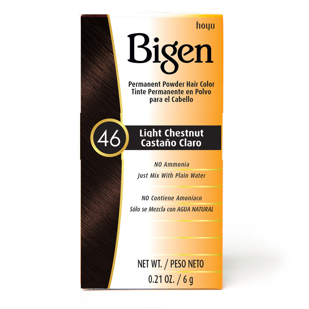 Bigen Permanent Powder Hair Color 46 Light Chestnut