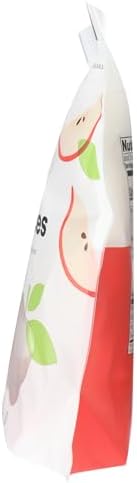 Dried upcycled apple slices in a 3-ounce package from 365 by Whole Foods Market, healthy snack with natural apple pieces.