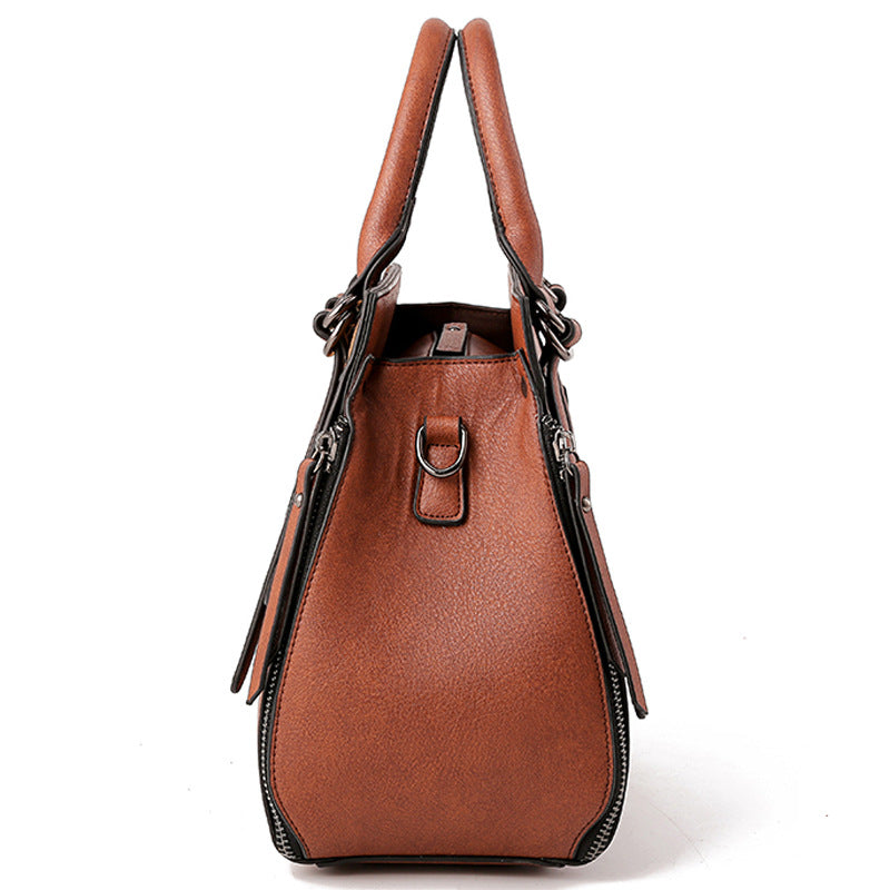 Women's tote bag by BACKUPMYFILESNOW® with sleek design, featuring sturdy handles and spacious interior for everyday use.