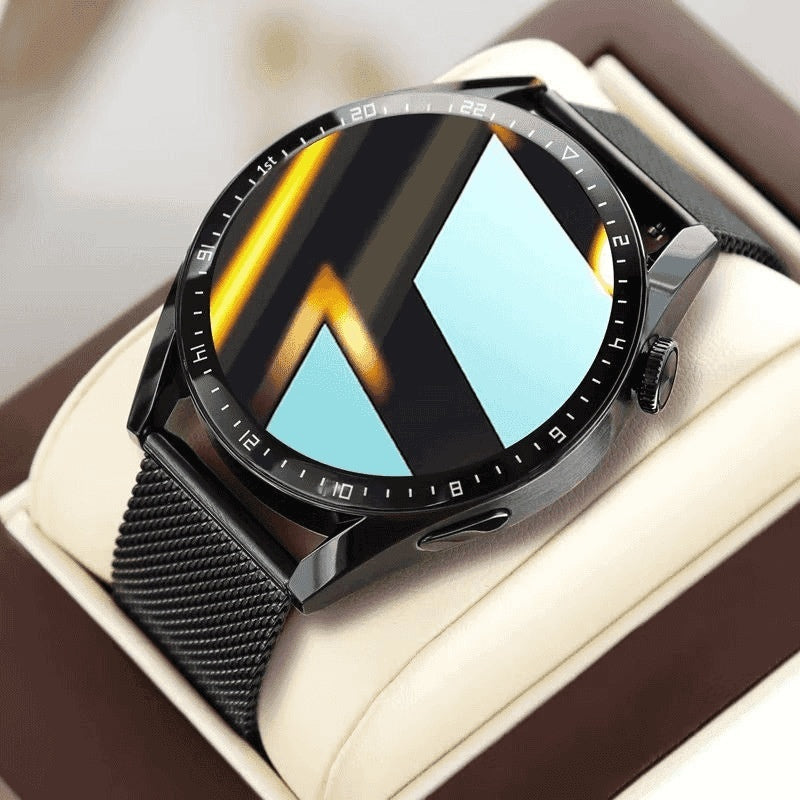 GT8 Bluetooth calling smartwatch with a sleek high-end design and digital display