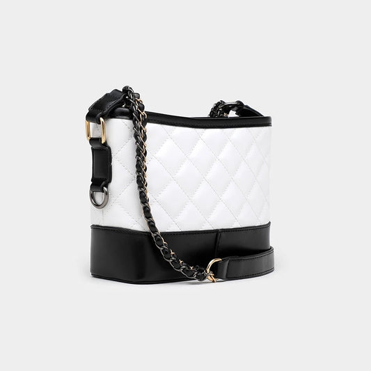Luxury designer women's crossbody tote handbag by BACKUPMYFILESNOW® featuring sleek design and spacious interior.