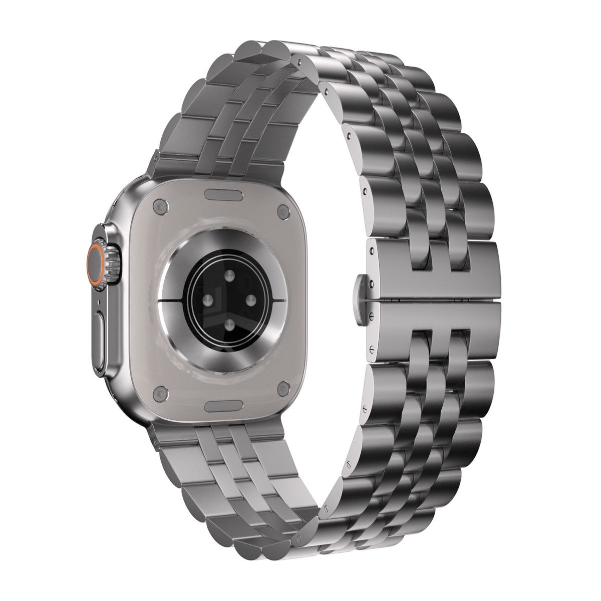 Robust titanium band T05, sleek and durable titanium ring with a smooth finish, ideal for modern jewelry wear.