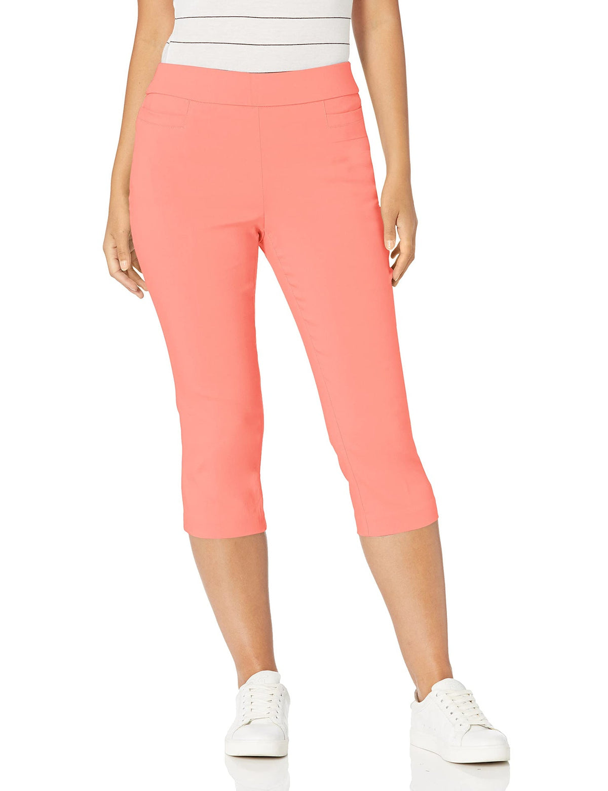 Women's ankle-length fashion casual leggings, stretchy black design by My Store
