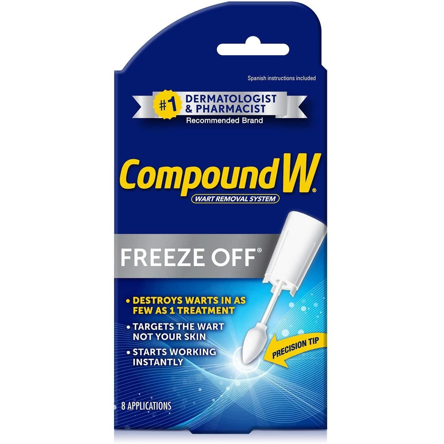 Compound W® Freeze Off® Maximum Freeze Wart Removal System, 8-Pack