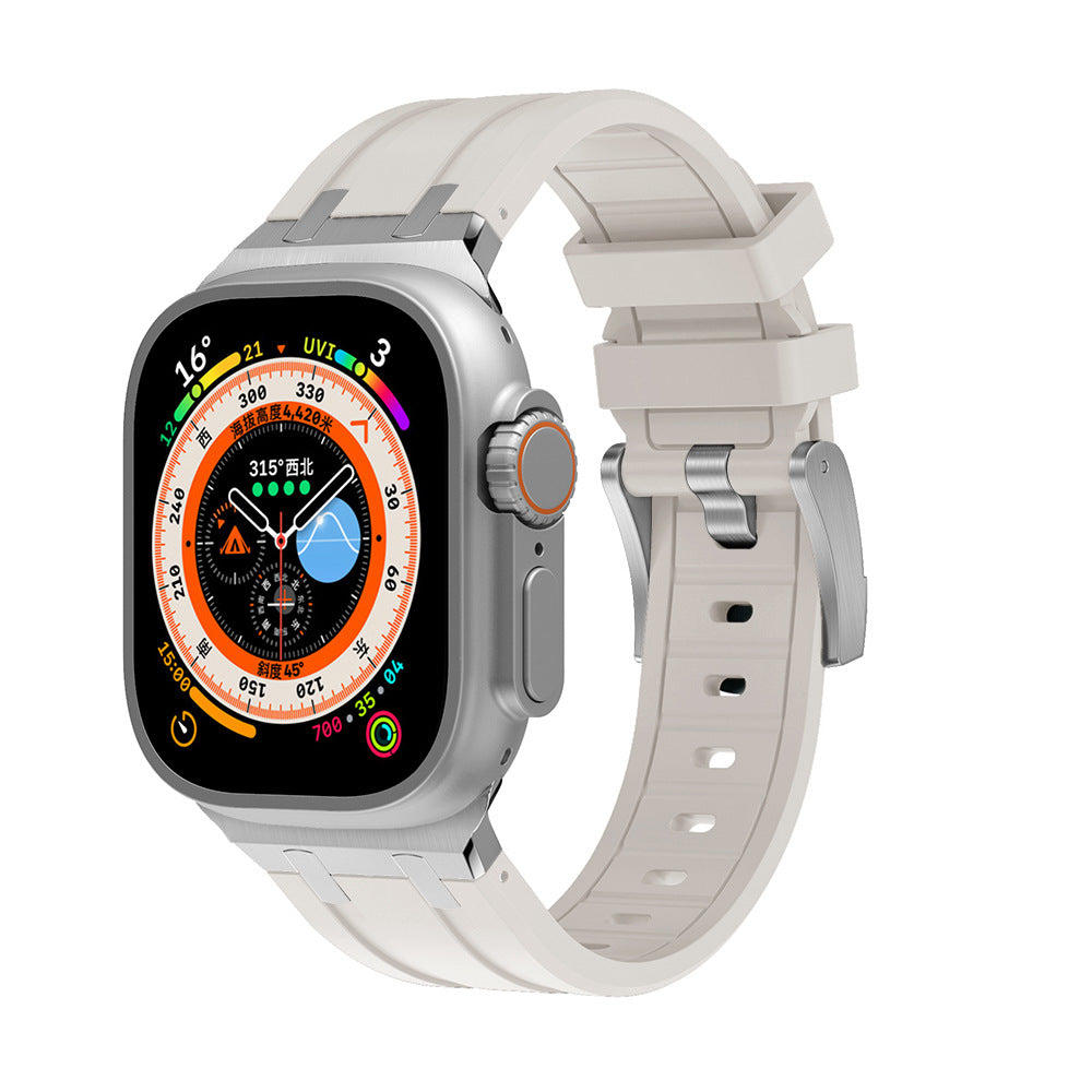 Liquid silicone trendy strap in a sleek, flexible design