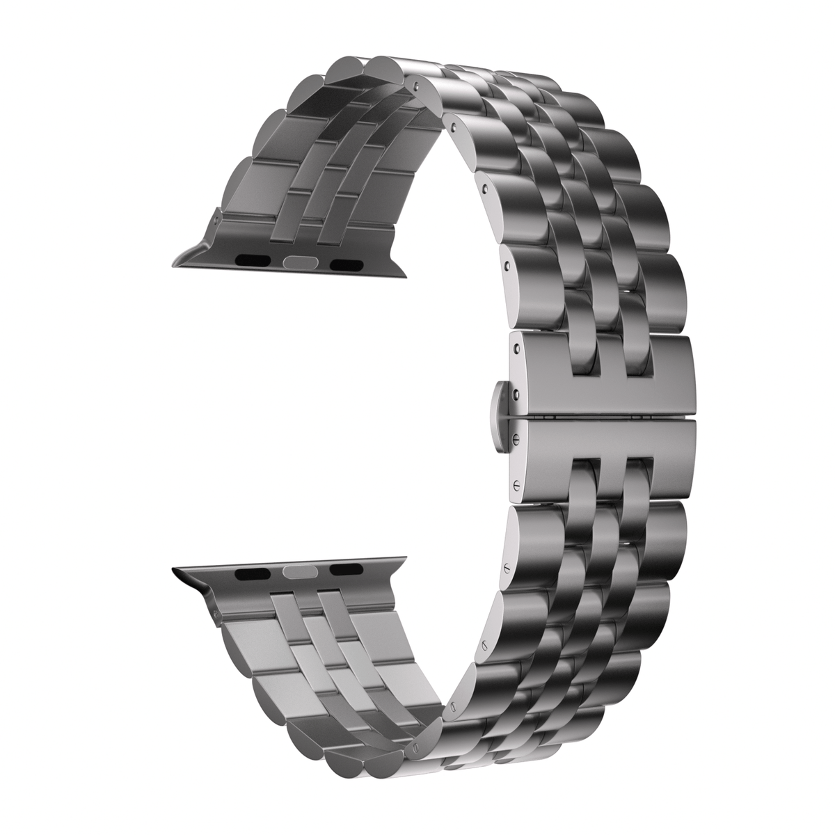 Robust titanium band T05, sleek and polished titanium ring with a smooth finish, designed for durability and style.