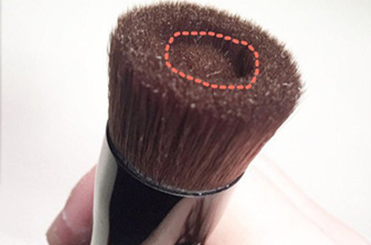 Elegant Ash Wood Makeup Brush
