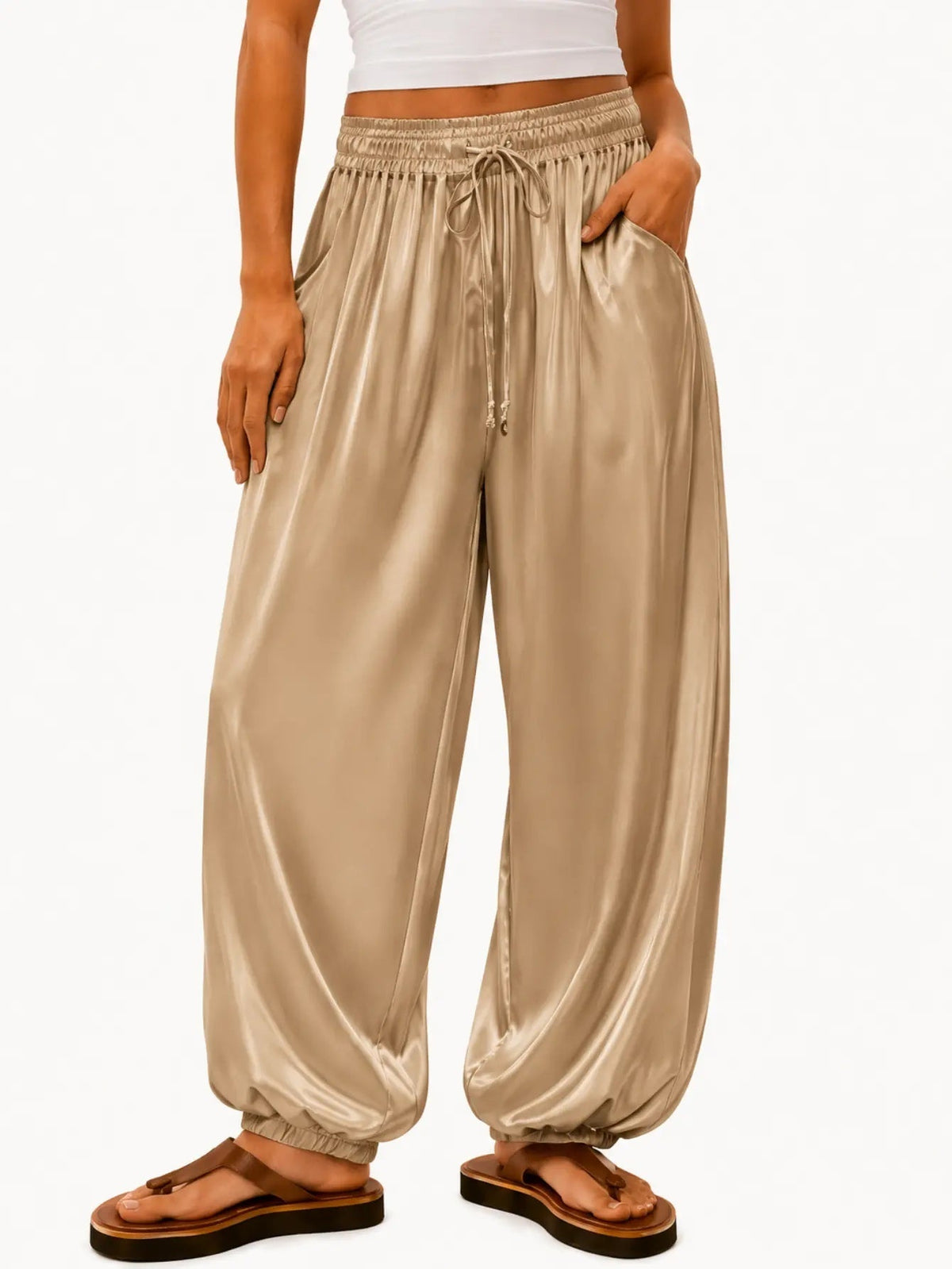 Women's casual pants by My Store, relaxed fit trousers in a versatile everyday style