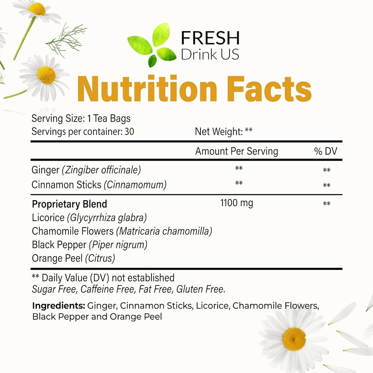 Premium Immune Support Herbal Tea Bags