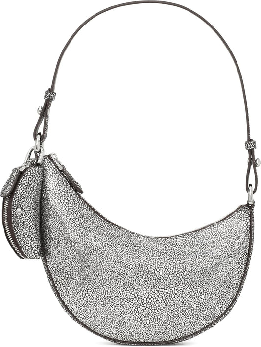 Kate Spade New York Duo Suede Mini Shoulder Bag with stylish design and compact size, perfect for everyday use.