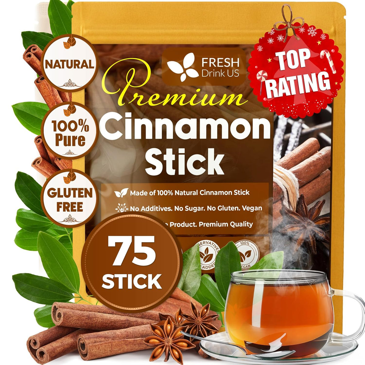 Cinnamon Sticks, Whole Sticks