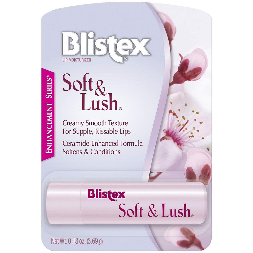 Blistex Soft & Lush Lip Balm SPF 15, 0.13 Oz
