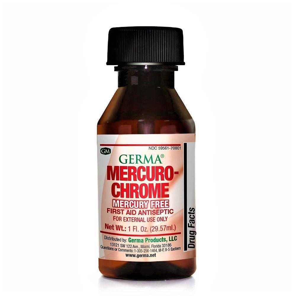 Germa Mercurochrome Red 1oz /72 Exp. 9/27