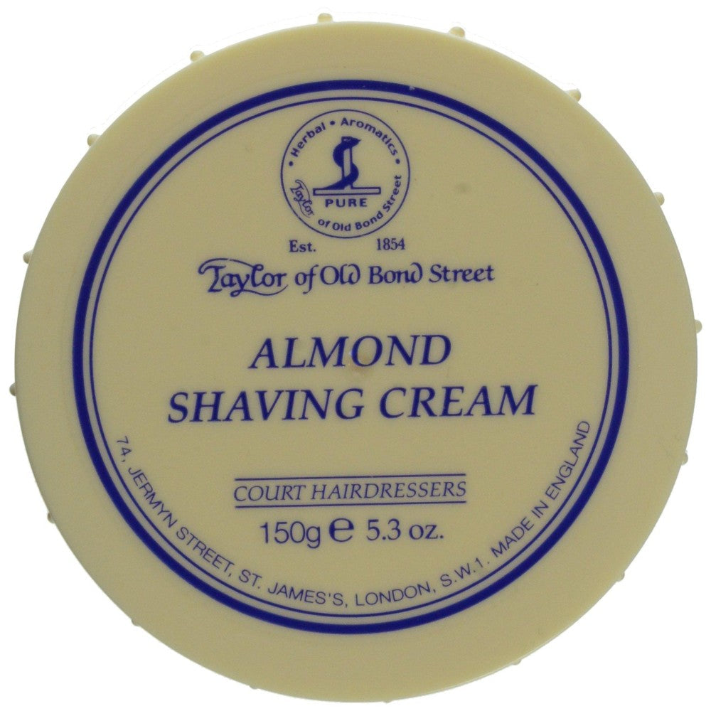 Taylor of Old Bond Street Almond Shaving Cream Bowl 5.3 Ounce