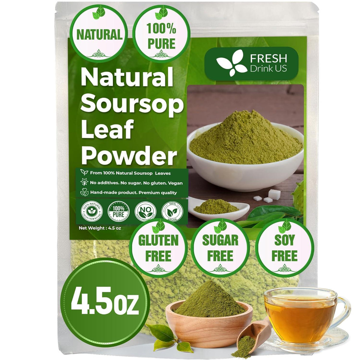 Premium Soursop Leaves Tea Bags
