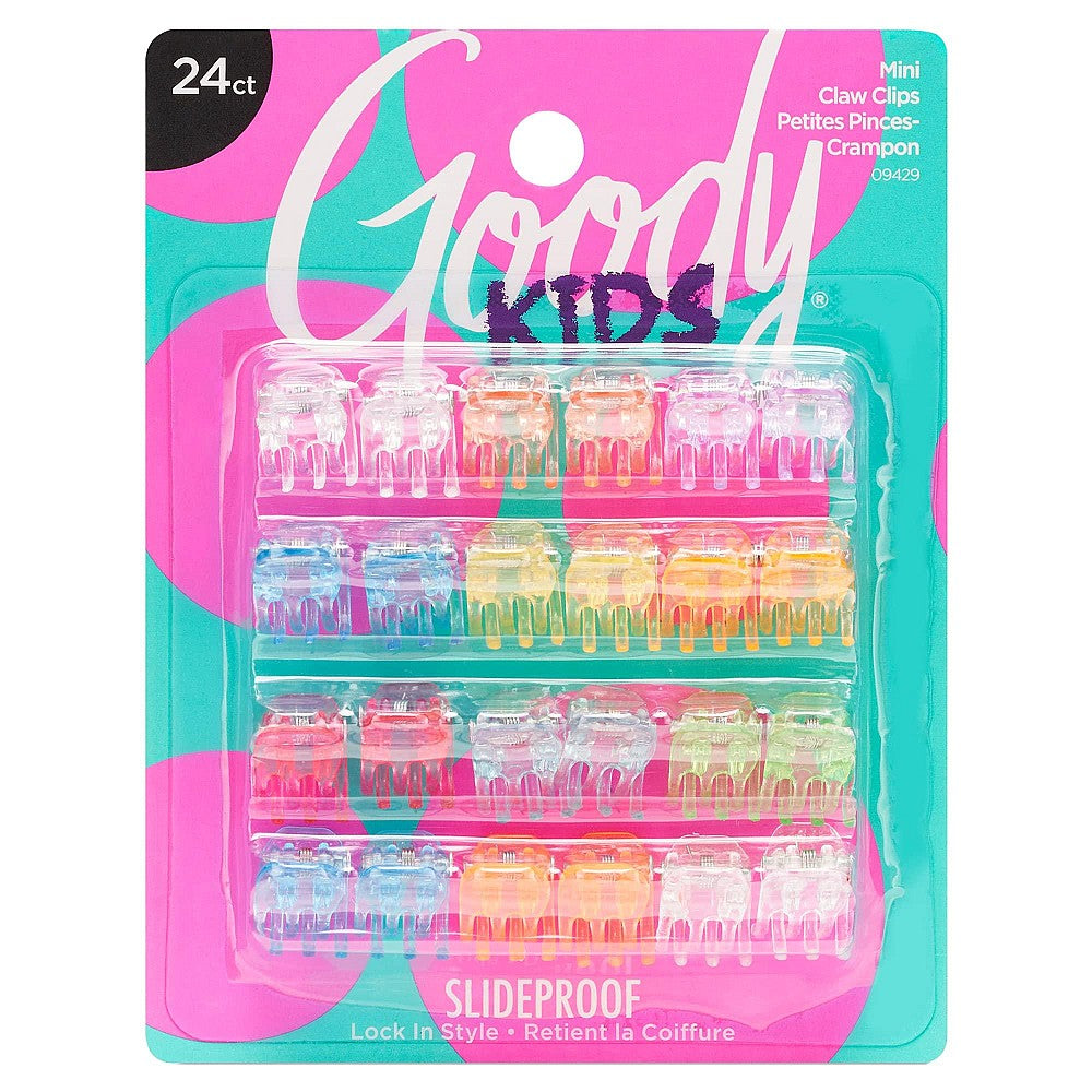 Goody Girls Classics Mini Claw Clips 24pcs