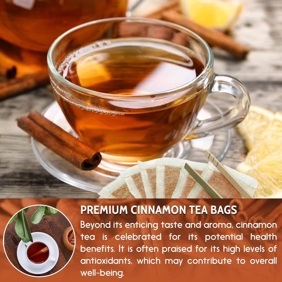 Pure Cinnamon Tea Bags