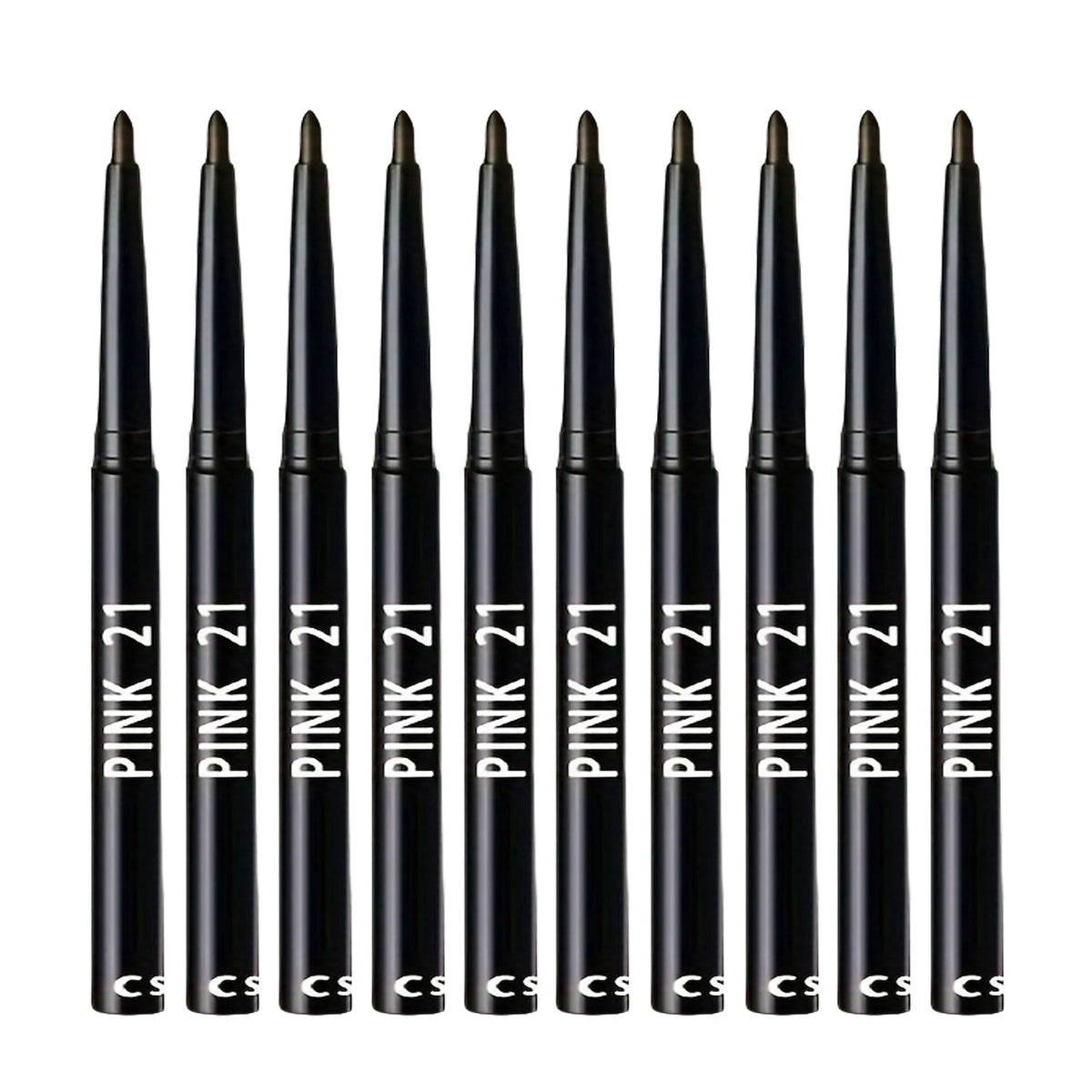 10Pcs Long-Lasting Black Eyeliner Pencils -Waterproof, Sweatproof and Smudge-Proof with Easy Twist Eyeliner Pencils