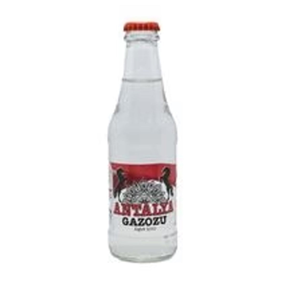 S101 Antalya Soda Classic 250ml bottle with clear label and fizzy carbonated soda inside.