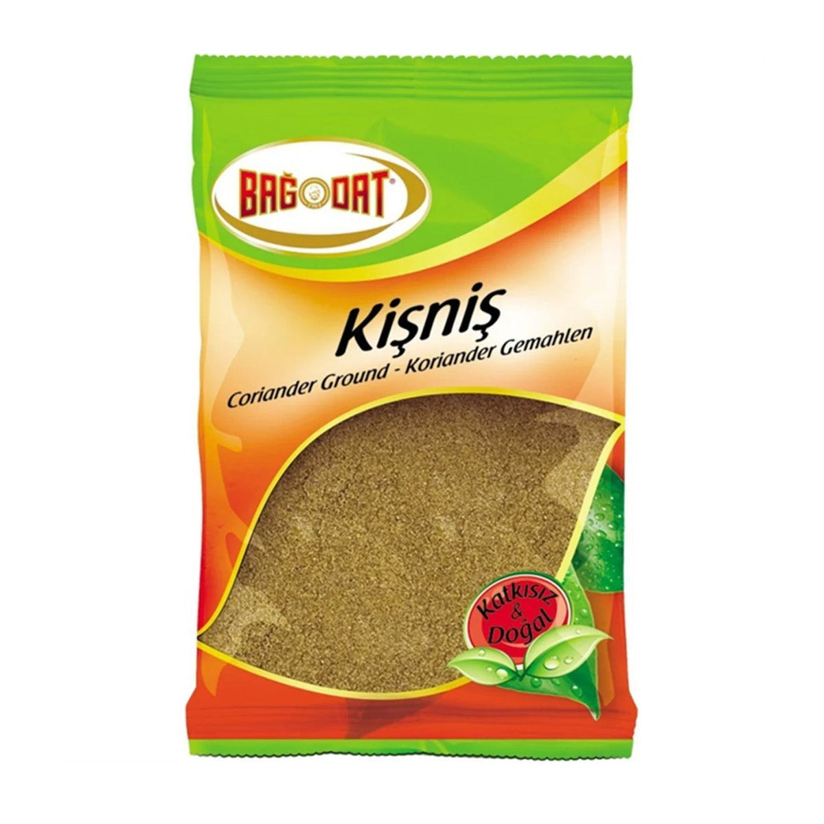 Ground coriander spice in a 40g packet from S101 Bagdat Coriander, suitable for seasoning and cooking.