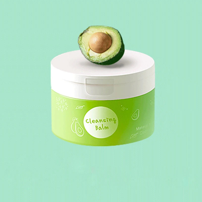 Blushimmer vegetable peach oil makeup remover cleansing ice cream with gentle texture, no tightness, for removing makeup effectively.