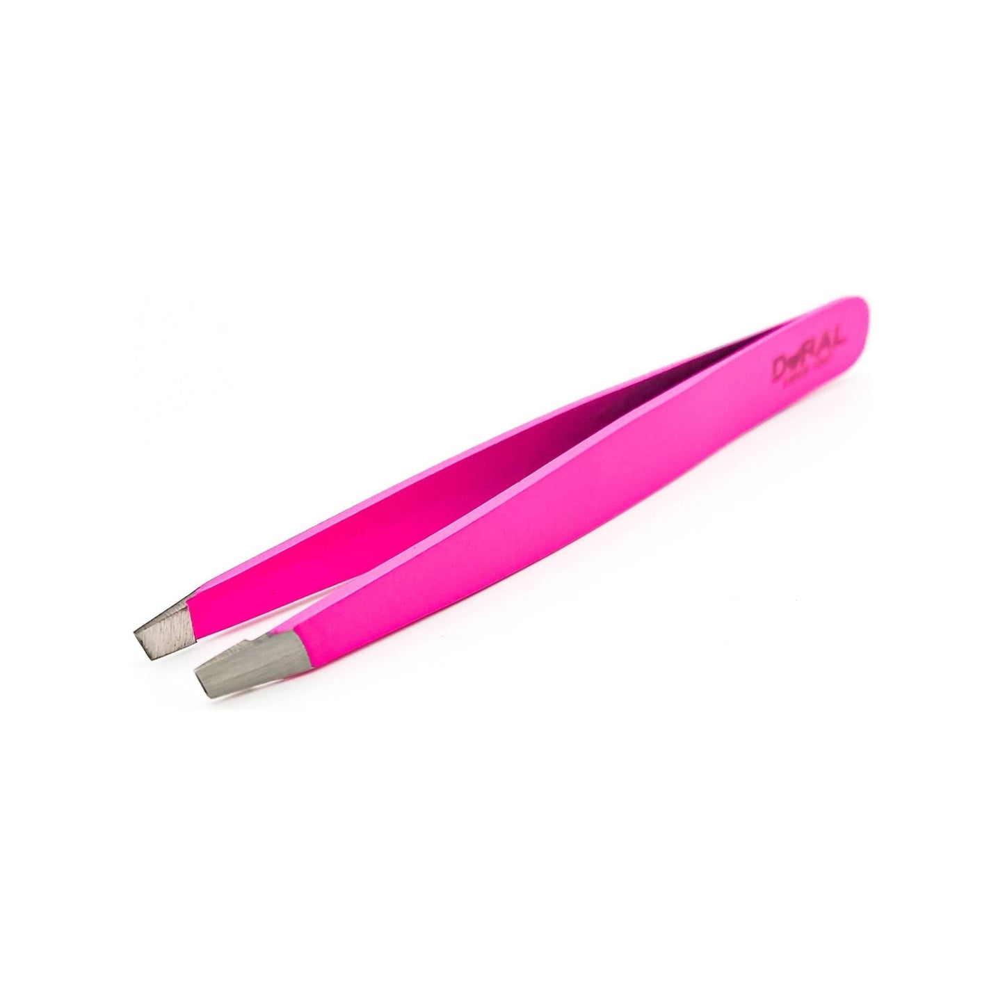 Pink Dural Tweezers by Pasteur Pharmacy with precision tips for detailed grooming and eyebrow shaping.