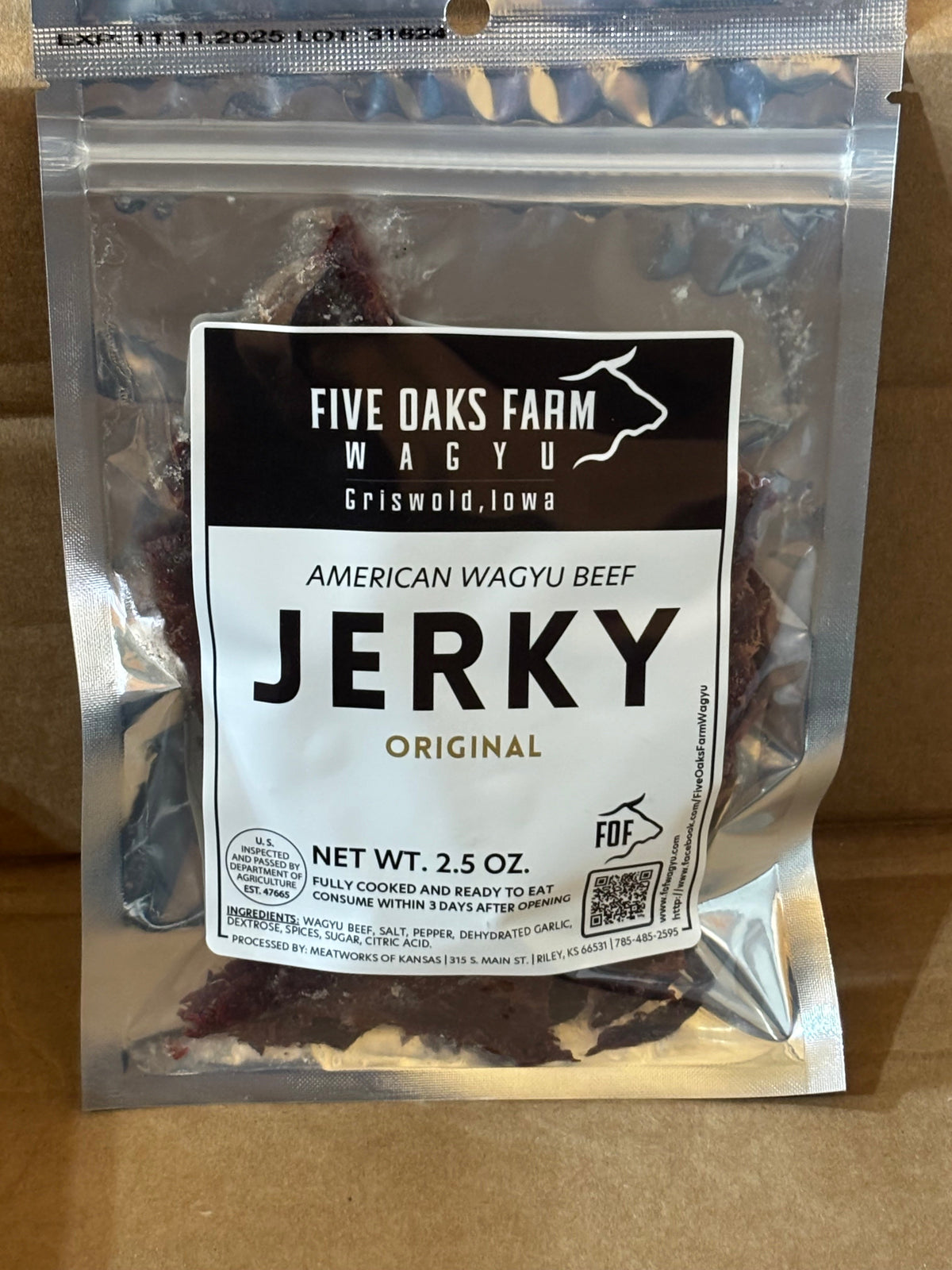 Freshly prepared Wagyu beef cuts from Five Oaks Farm Wagyu in the FOF The Wagyu Welcome Box.