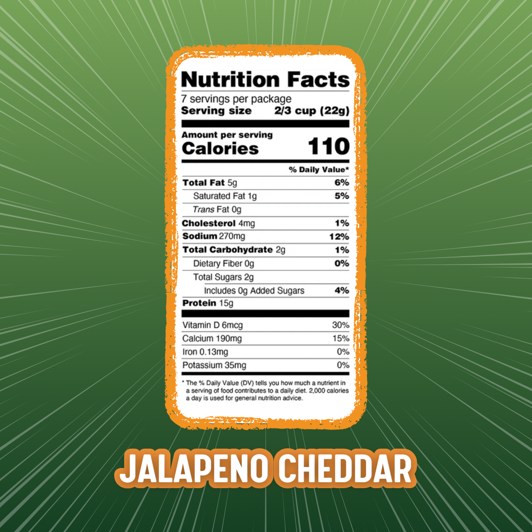Jalapeño Cheddar Puffs Single Serving - 8-Pack Box