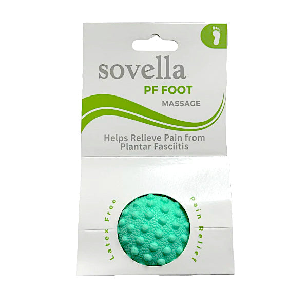 Lucky Feet Shoes Sovella PF Foot Massage Ball for foot relief and massage, shown in the image.